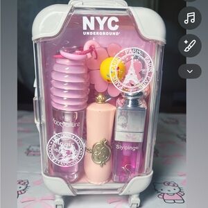 Pink Travel Beauty Set